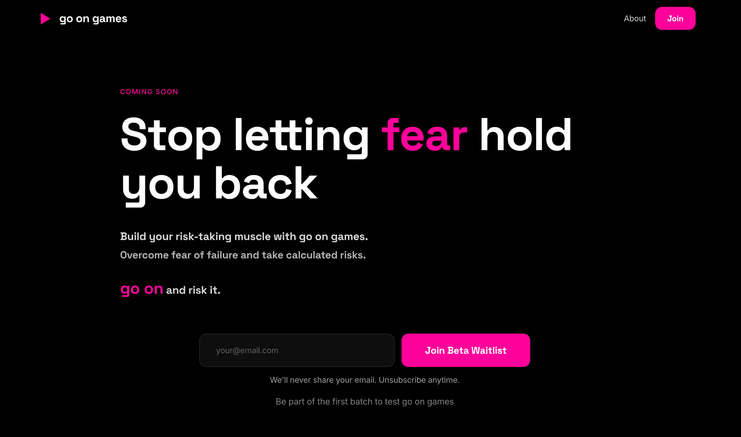 Go On Games screenshot 2