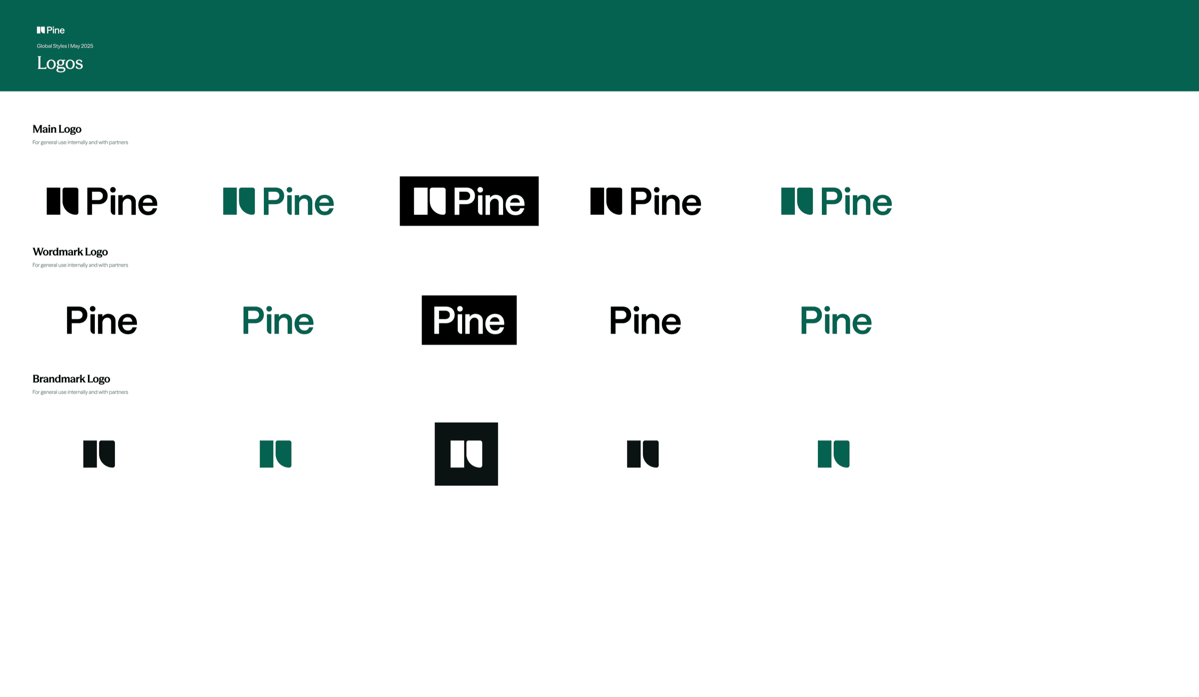 Pine logos